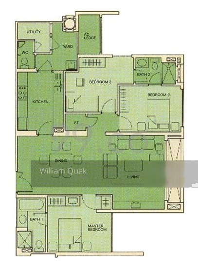 Evergreen Park (D19), Apartment #128142122